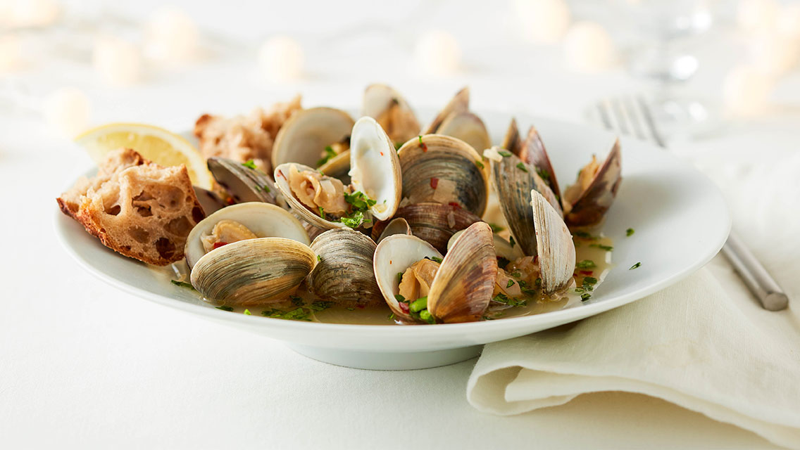 littleneck steamed clams