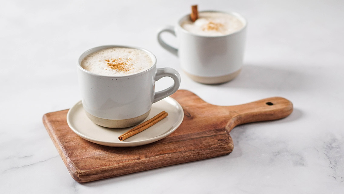 vegan pumpkin spice latte