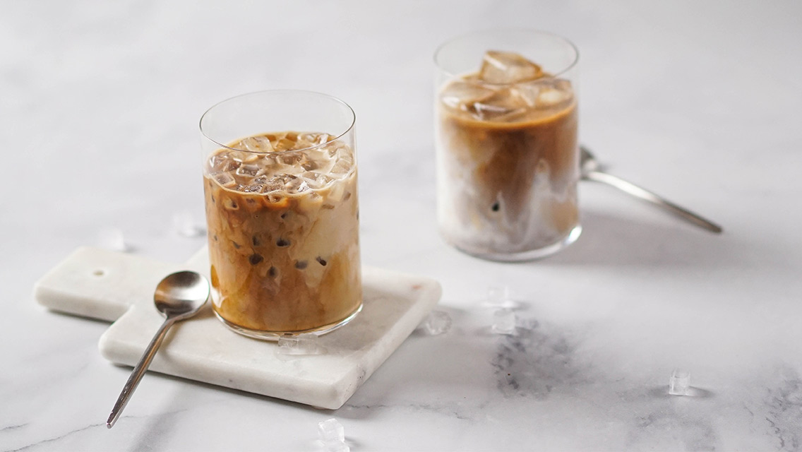 iced sugar latte
