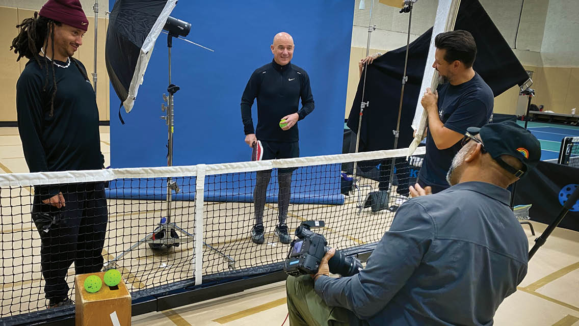 Andre Aggesi during the 168极速赛车开奖官网开奖历史记录查询结果号码预测官方直播 cover shoot