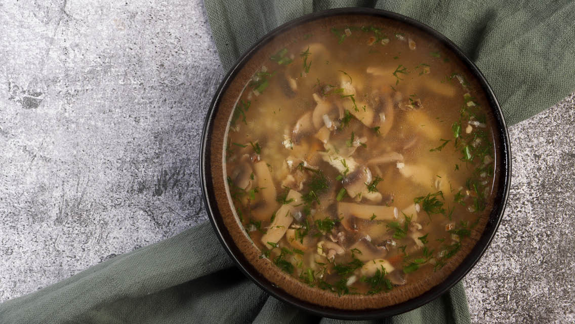 mushroom broth
