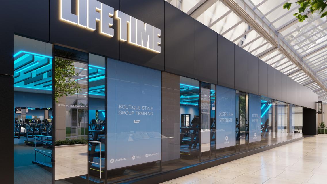 Life Time Prudential Center GTX entrance