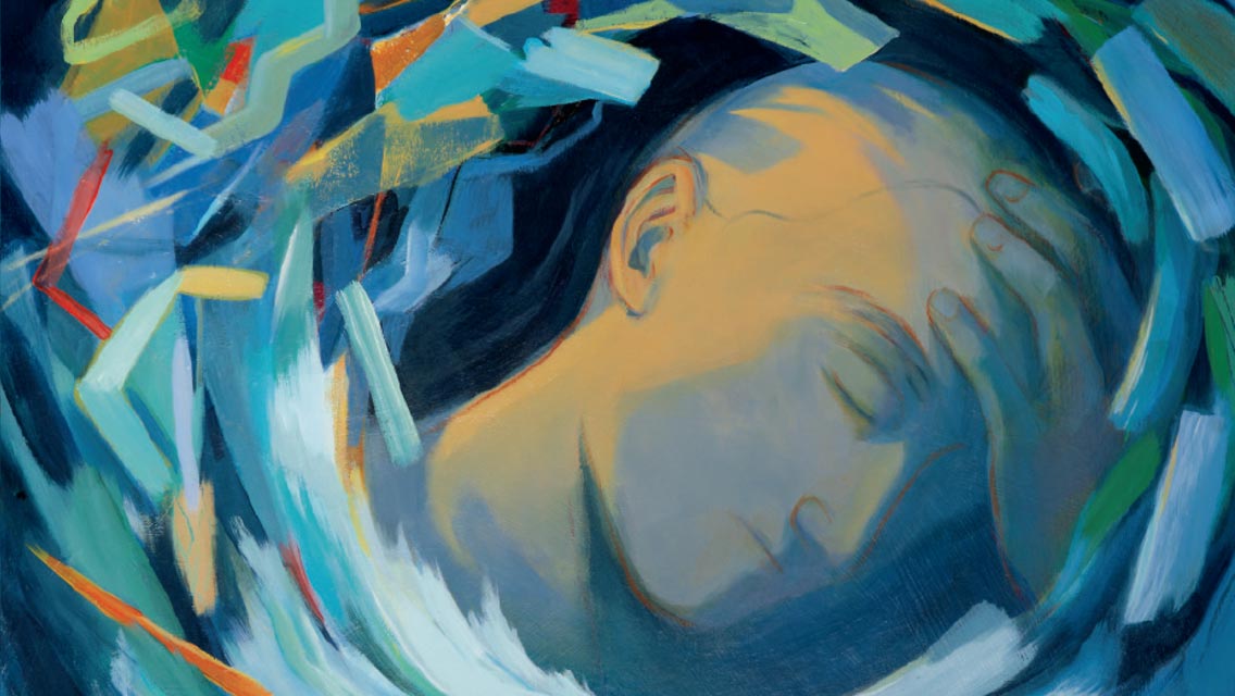 illio depicting the effects of Parkinson's disease