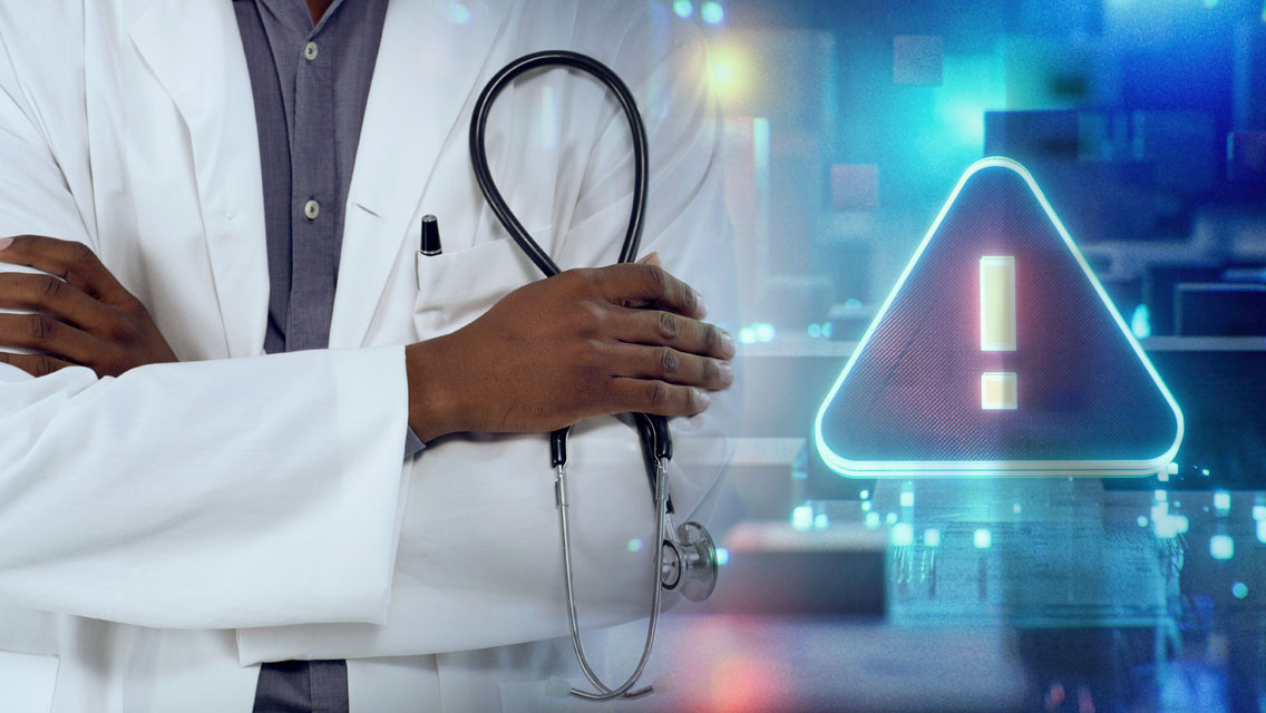 illustration of the risks of AI