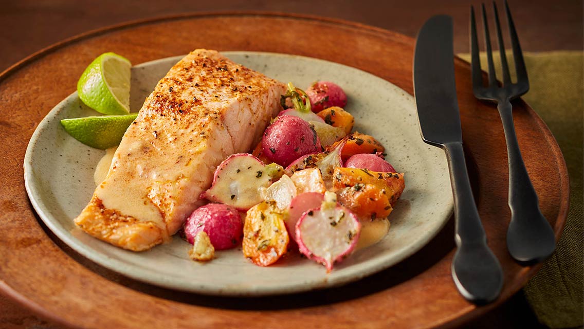 broiled coconut ginger salmon