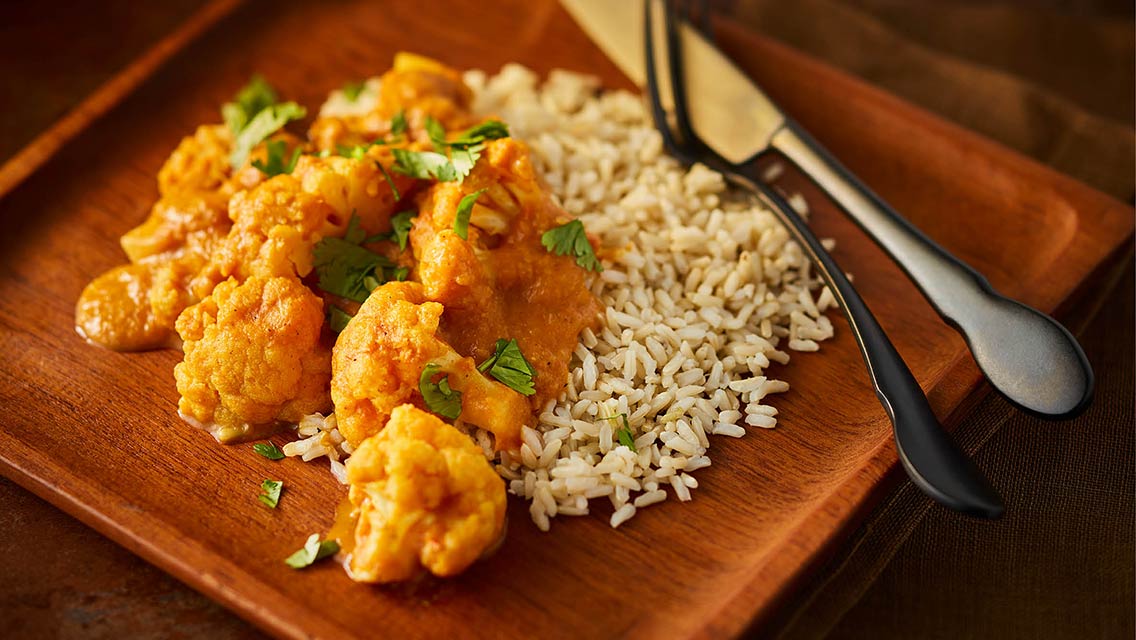 curried cauliflower
